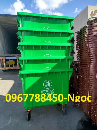 Thùng rác nhựa 660 lít